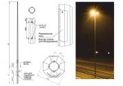 опоры гранёные конические фланцевые огк-10(100) г.ц.